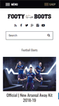 Mobile Screenshot of footy-boots.com